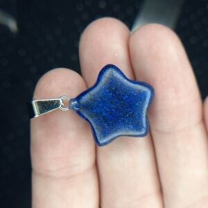 Lapis Lazuli Star Pendant #2